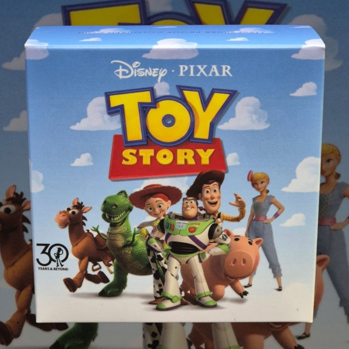 2025 Disney Pixar 30 Years of Toy Story 1/2oz Coloured Silver Proof