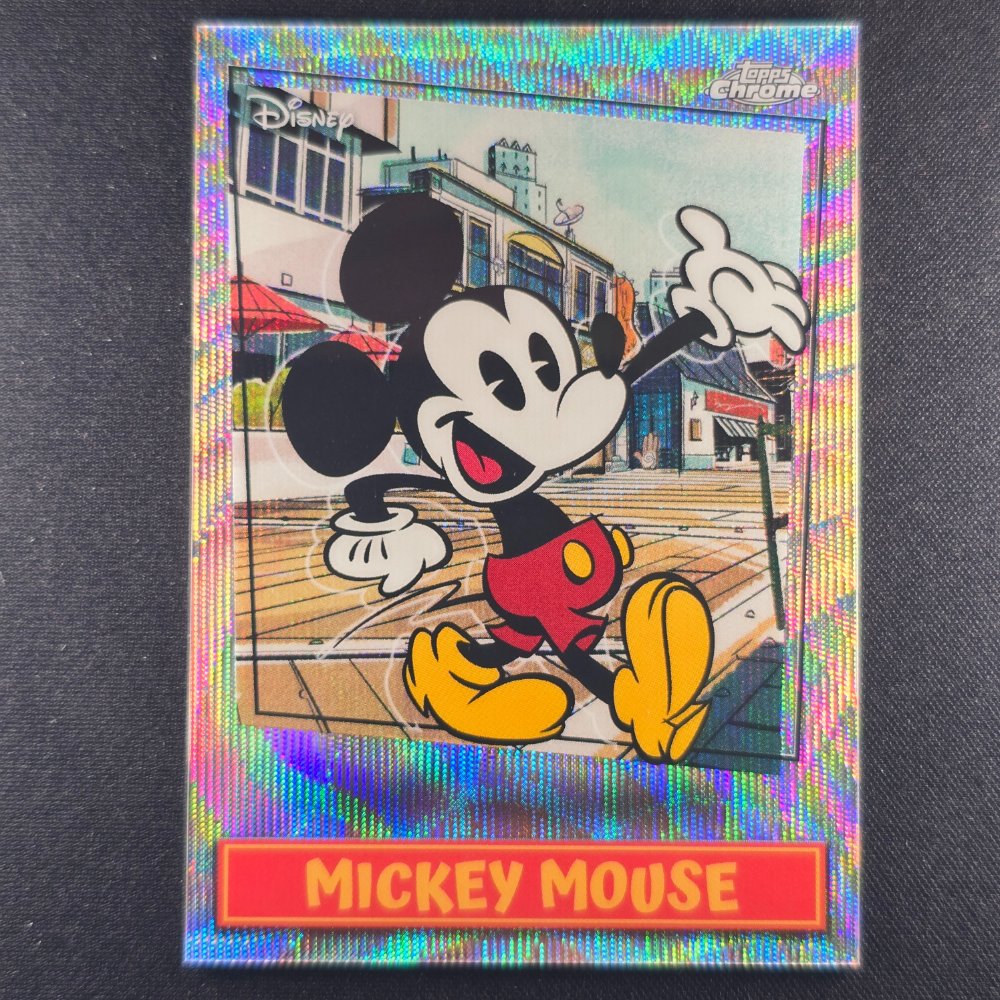 2026 Topps® Neon Disney Mickey Shorts Short Prints #2 Hiya! Mickey