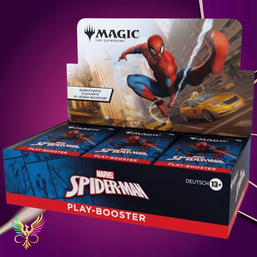 Magic: The Gathering Marvel's SpiderMan Play Booster Box Magic: The Gathering Marvel's SpiderMan Play Booster Box