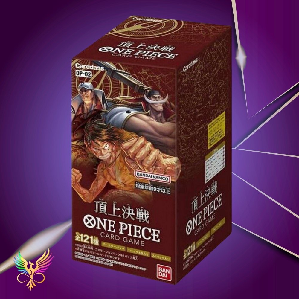 op 2 booster box Amazon.com: Bandai ONE Piece Card Game Paramount War [OP-02] Japanese :  Toys & Games