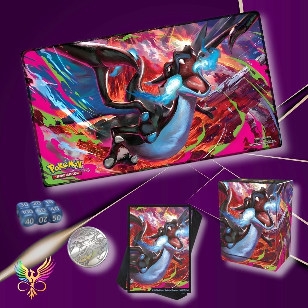 Pokémon TCG: Mega Charizard X ex accessories from UPC