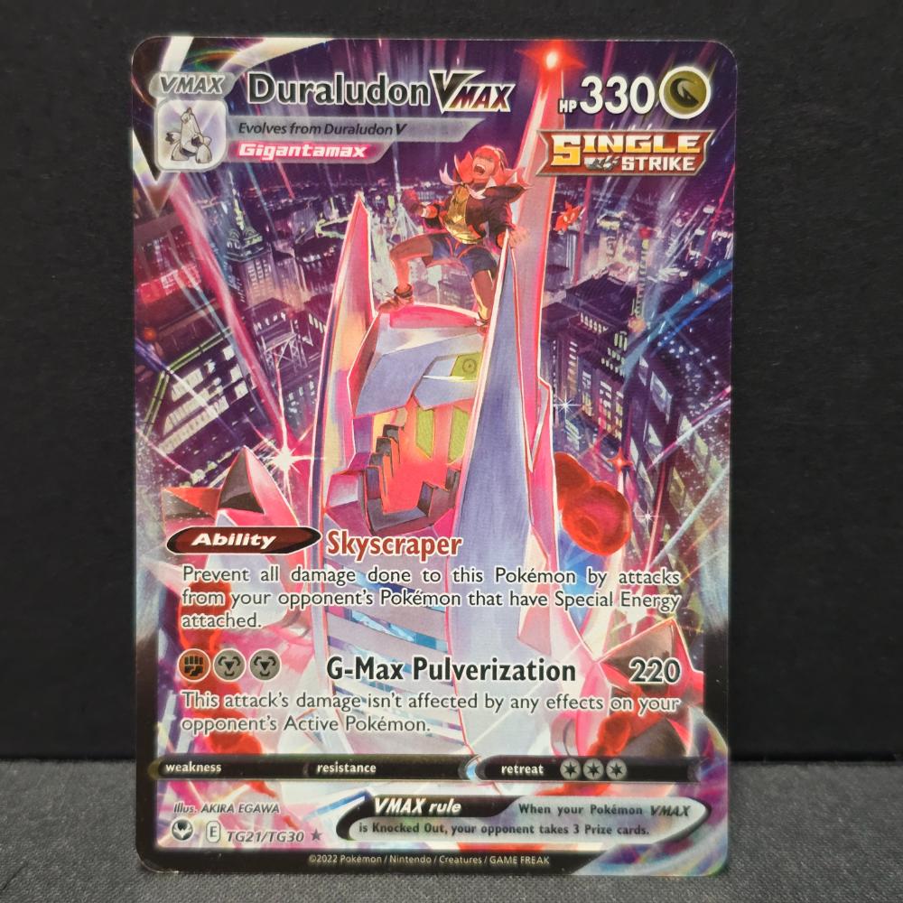 pokemon tcg silver tempest tg30 tg30 duraludon vmax card TG - TG21/TG30 - UR [DMG] Max Pulverization (220) This Elspeth Resplendent [Streets of card:NORMAL Gift box