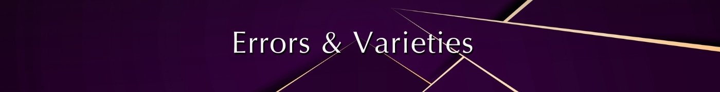 Errors & Varieties Category