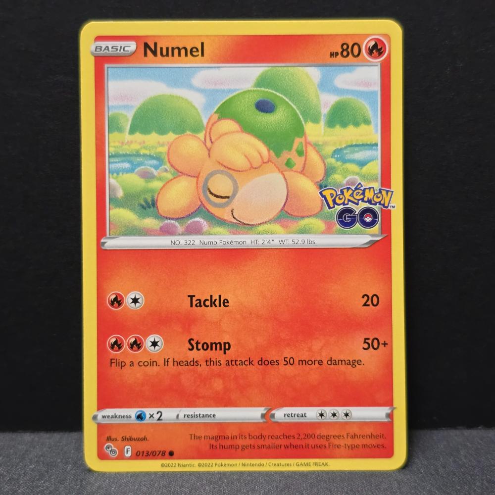Pokemon Go - 013/078 - Numel - [Stamped] Common [MP] – English Pokémon TCG