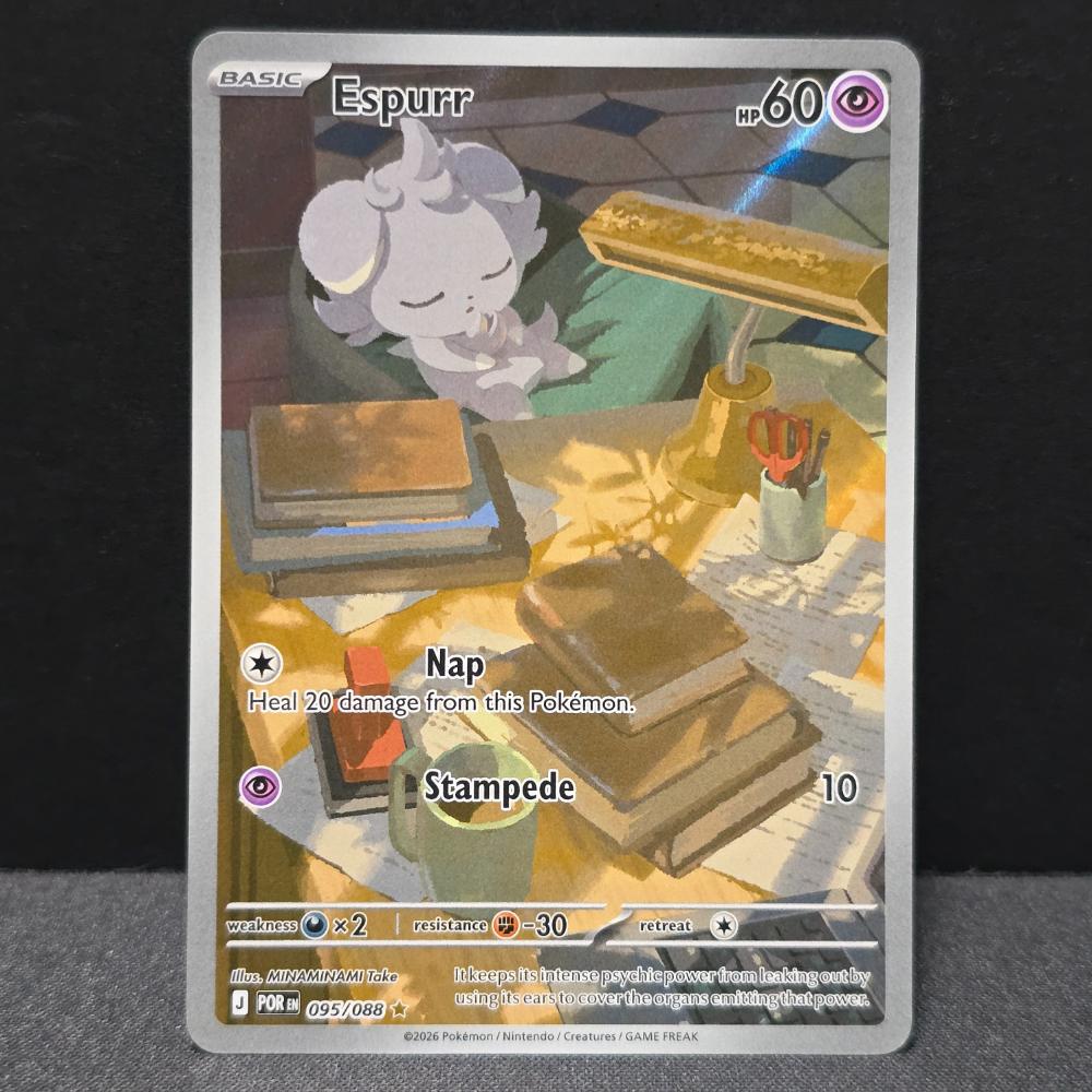 Perfect Order - 095/088 - Espurr - Illustration Rare - English Pokémon TCG