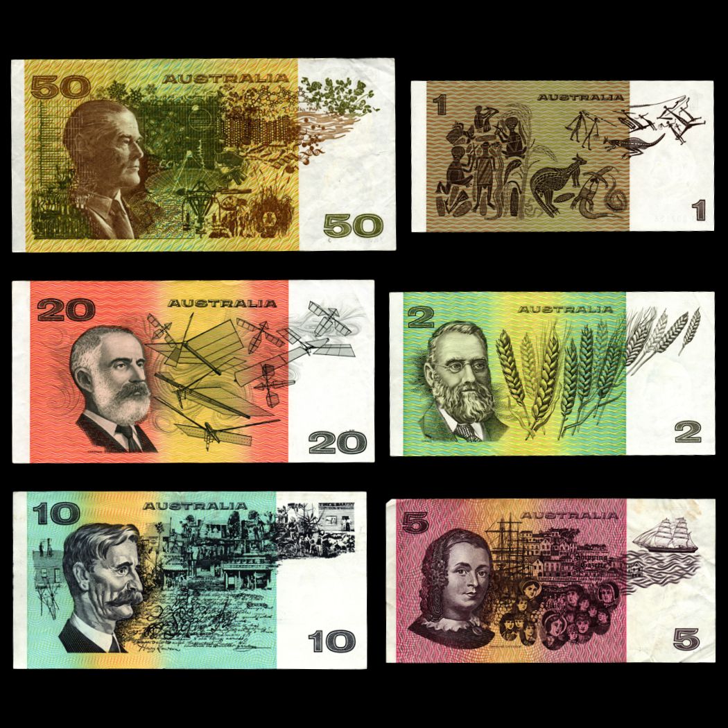 Original Australian Notes Australian Predecimal & Decimal Banknotes | Phoenyx Curios