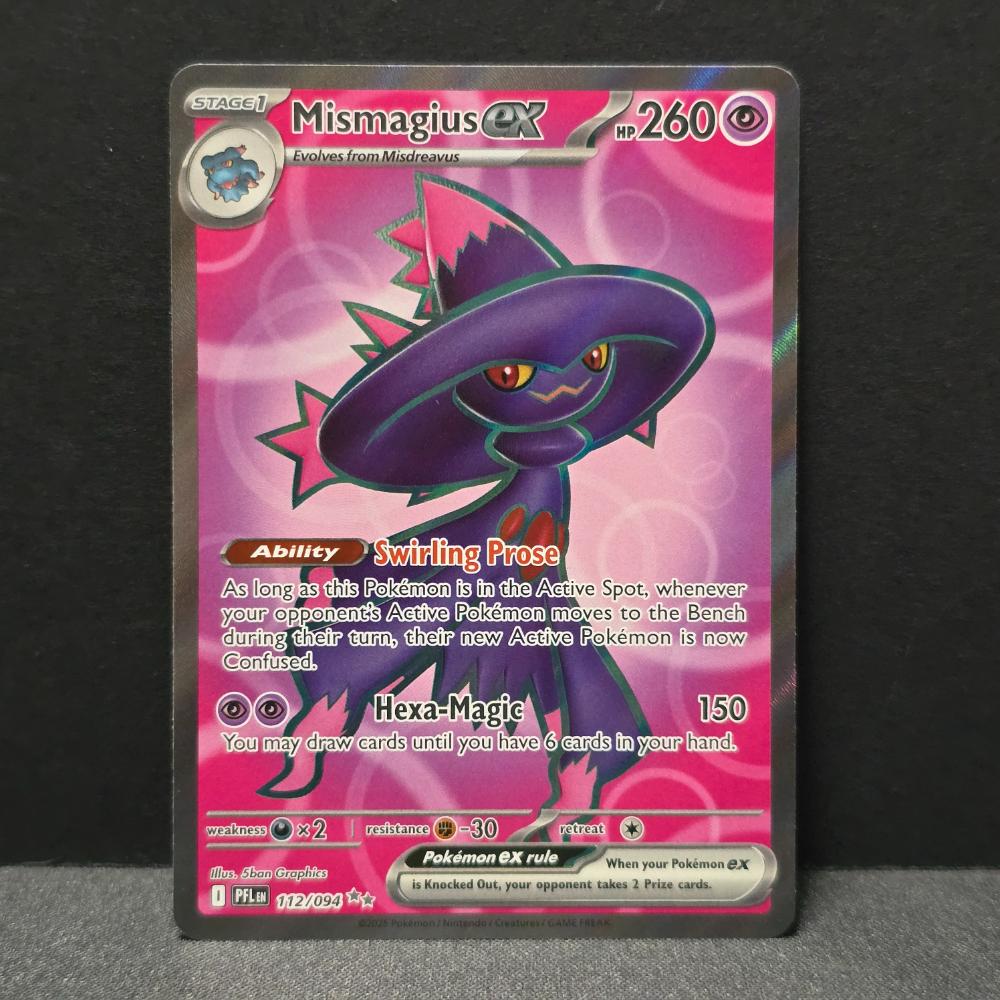 Phantasmal Flames - 112/094 - Mismagius EX - Ultra Rare  – English Pokémon TCG