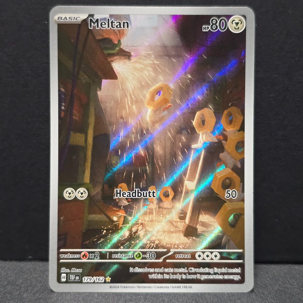 Temporal Forces - 179/162 - Meltan - Illustration Rare - English Pokémon TCG