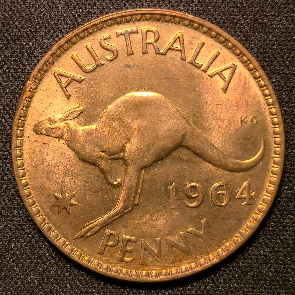 1964 Australian Penny - Uncirculated