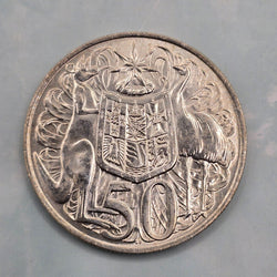 1966 50c Silver Round in VF or better condition - A reverse