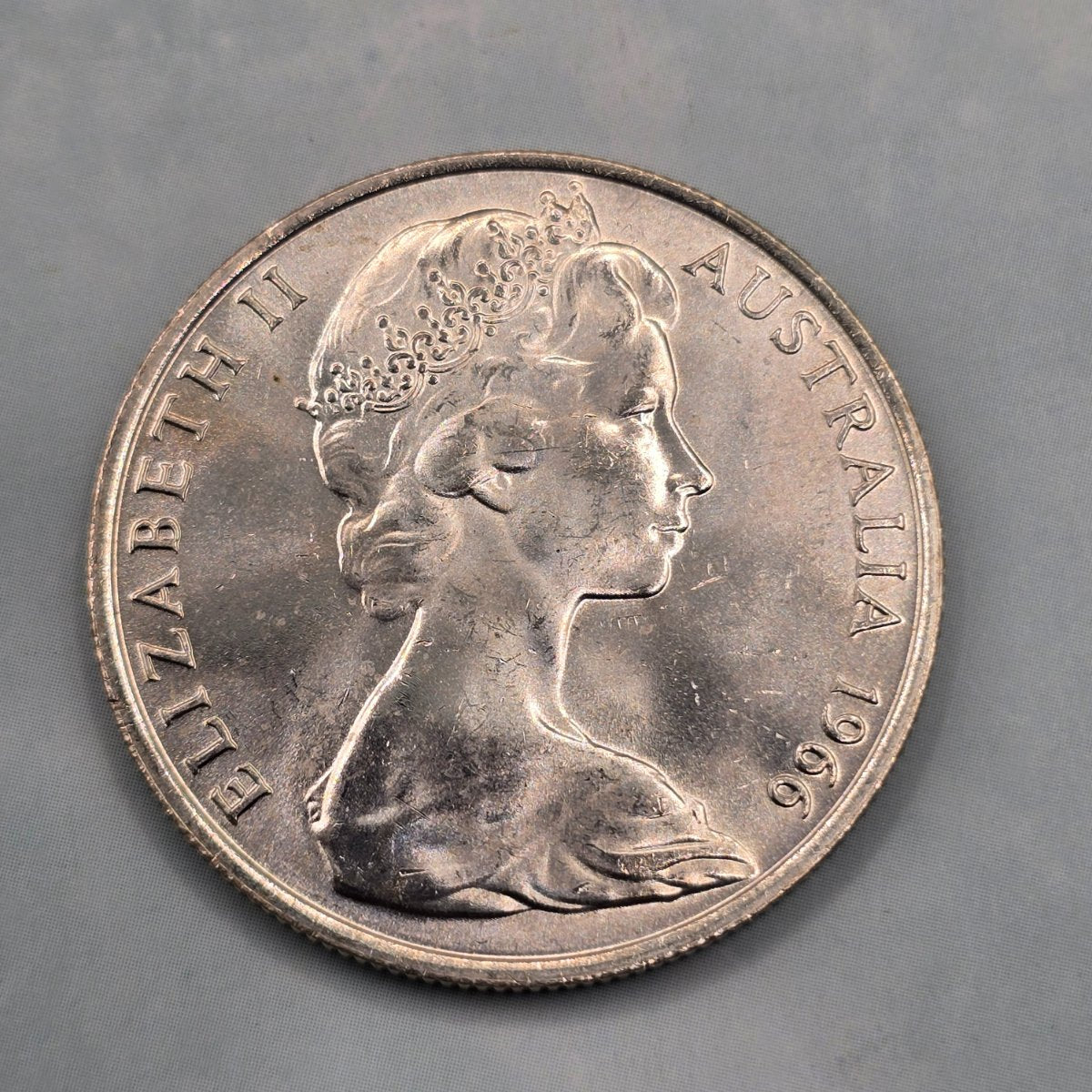 1966 50c Silver Round in VF or better condition - A obverse