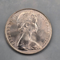 1966 50c Silver Round in VF or better condition - A obverse