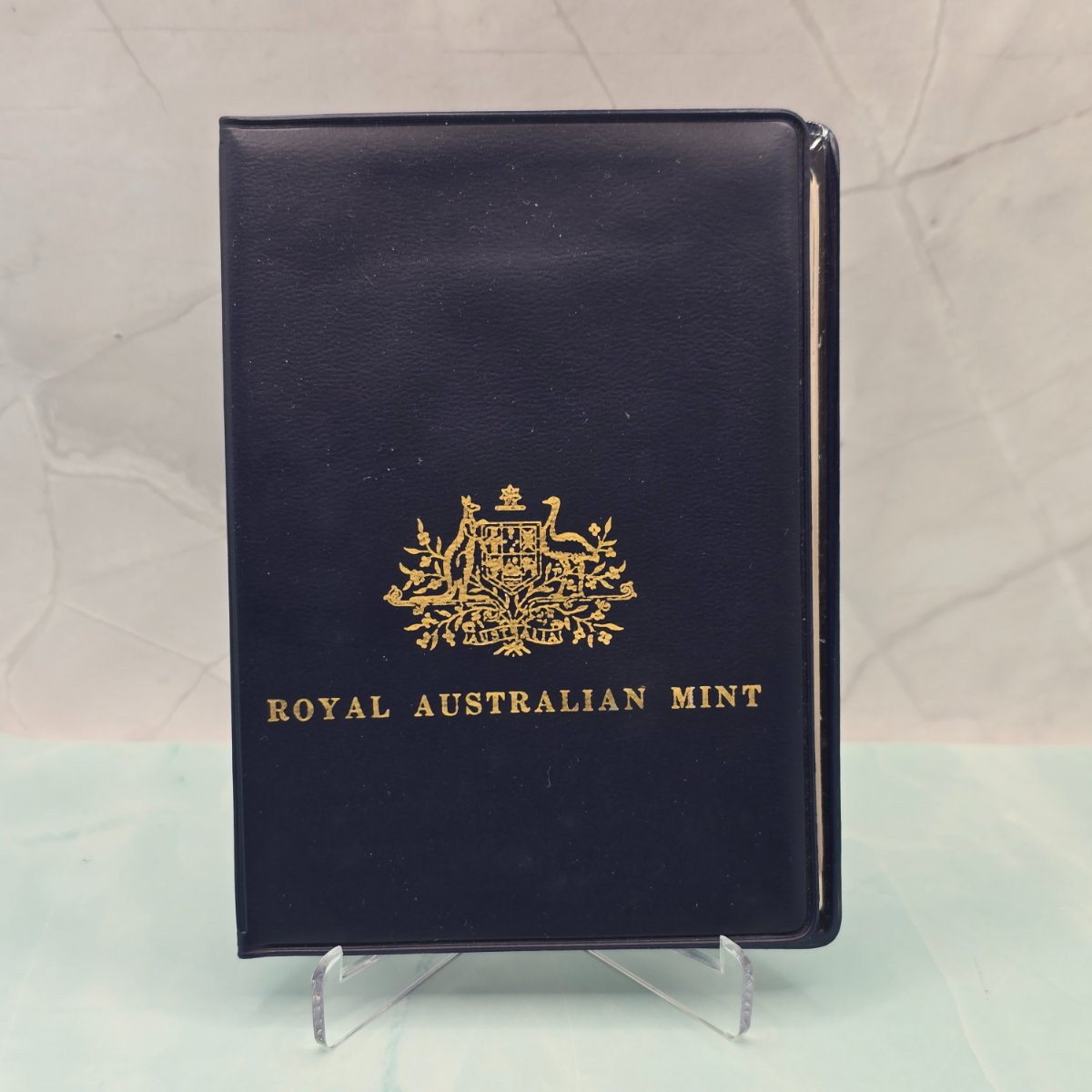 1969 Australian Six Coin Mint Set Blue Wallet