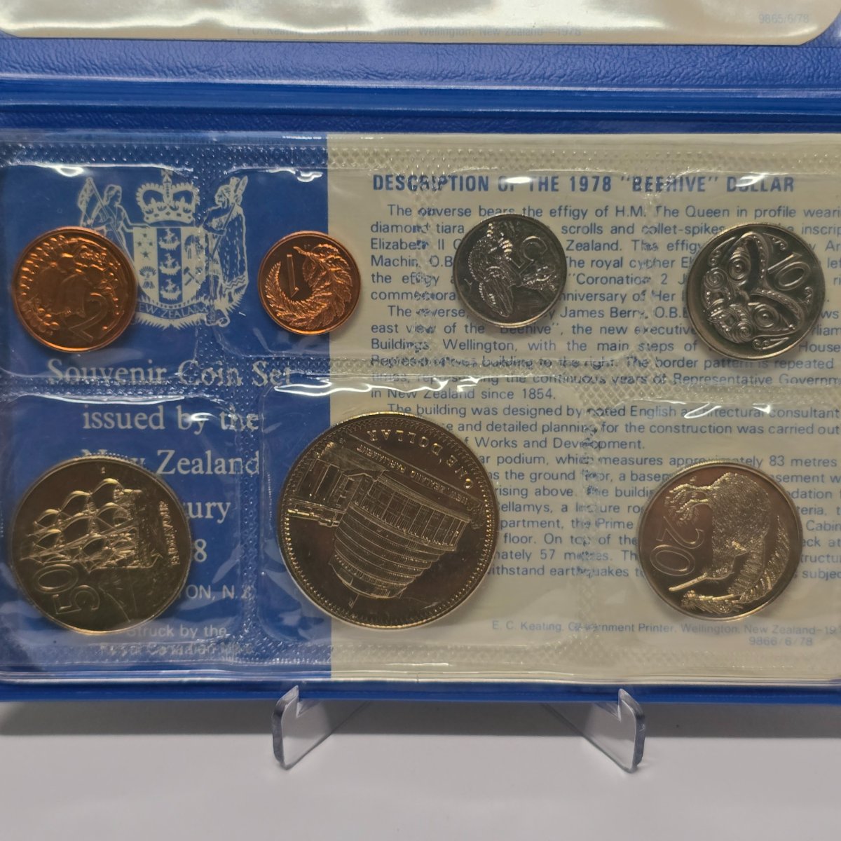 1978 New Zealand Ordinary Uncirculated Set
