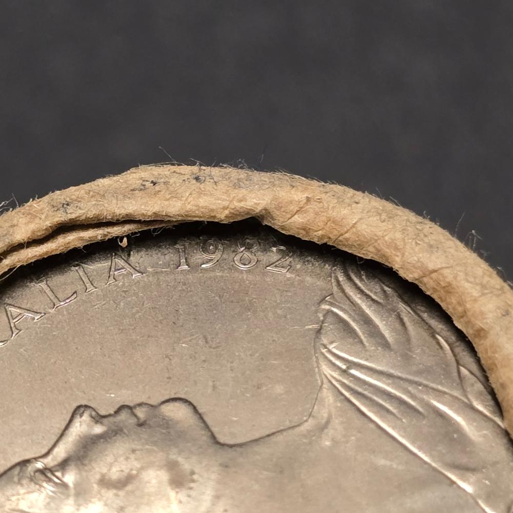 1982 50c Brisbane XII Commonwealth Games Royal Australian Mint Roll