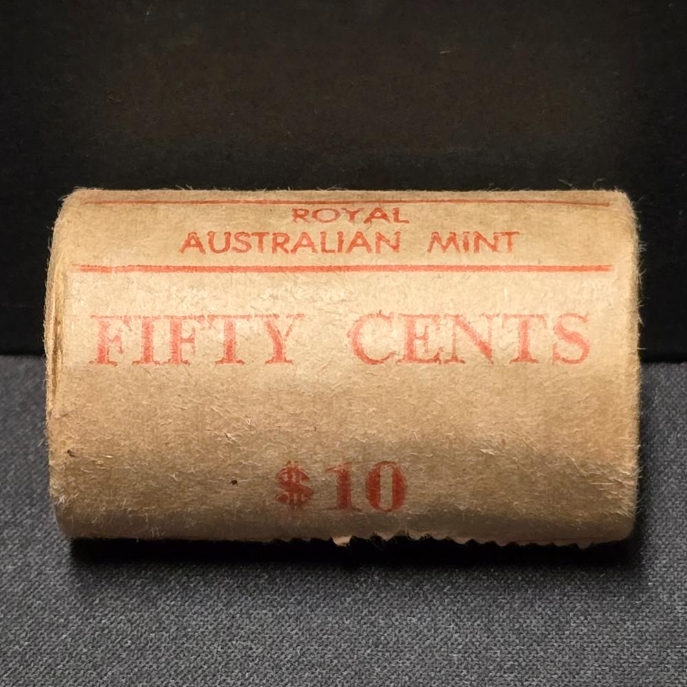 1982 50c Brisbane XII Commonwealth Games Royal Australian Mint Roll