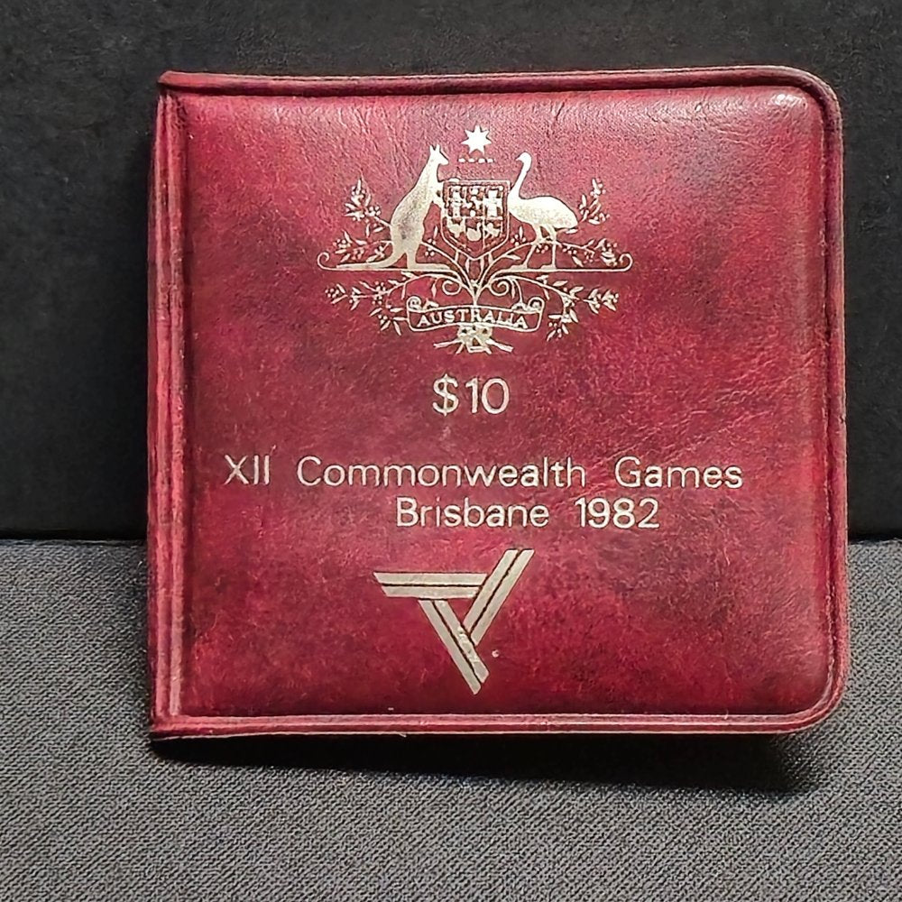 1982 $10 Brisbane Commonwealth Games XII Sterling Silver Uncirculated