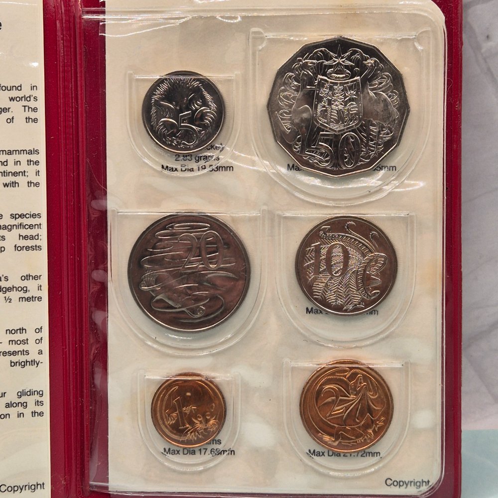 コレクション  AUSTRALIAN MINT 1969 Australian Six Coin Mint Set | Phoenyx Curios