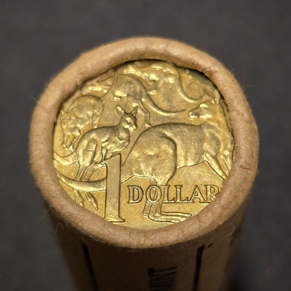 1984 $1 Royal Australian Mint Roll – Australia’s First One Dollar Coin