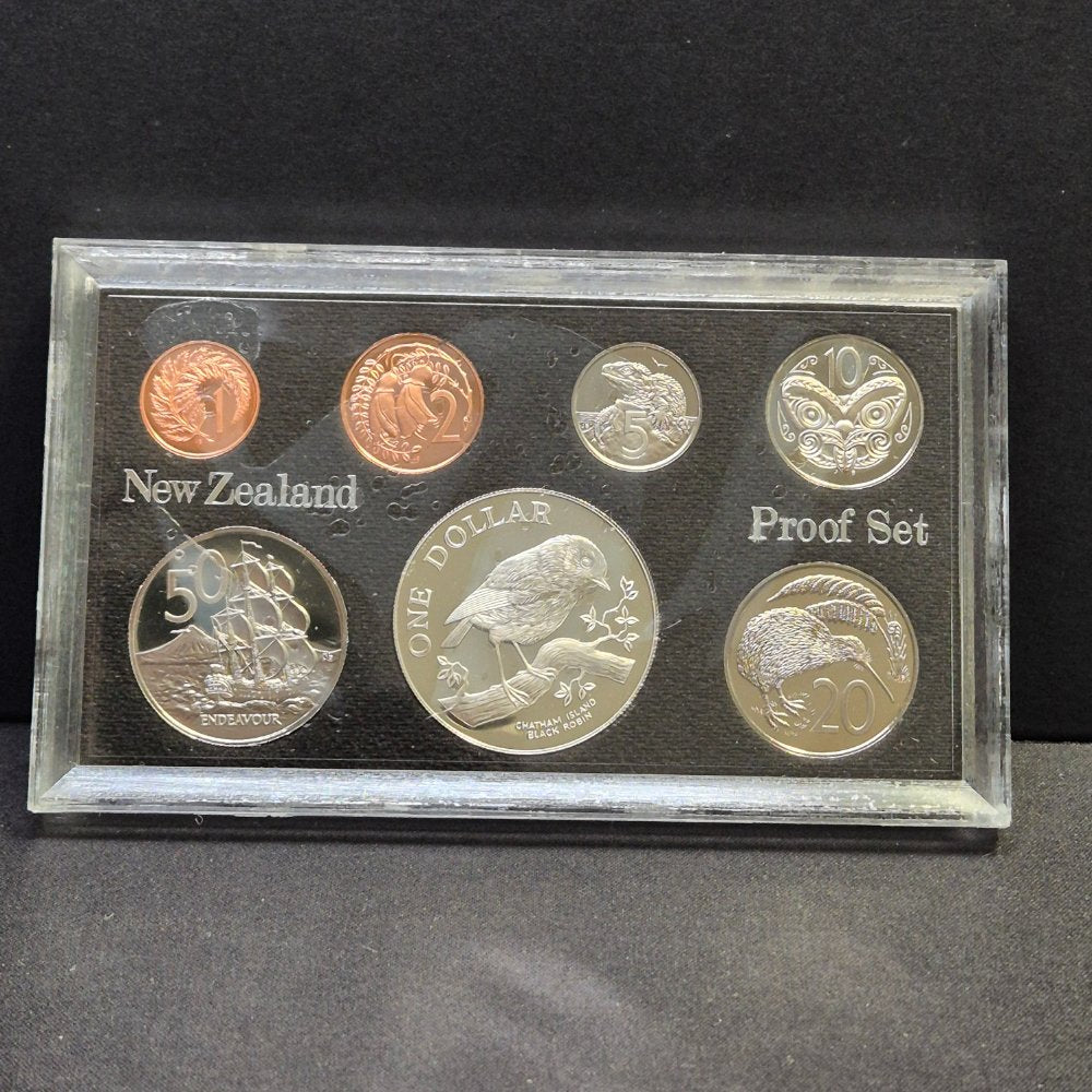1984 New Zealand Seven Coin Proof Set