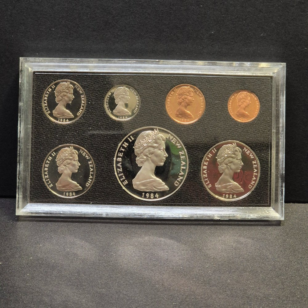 1984 New Zealand Seven Coin Proof Set