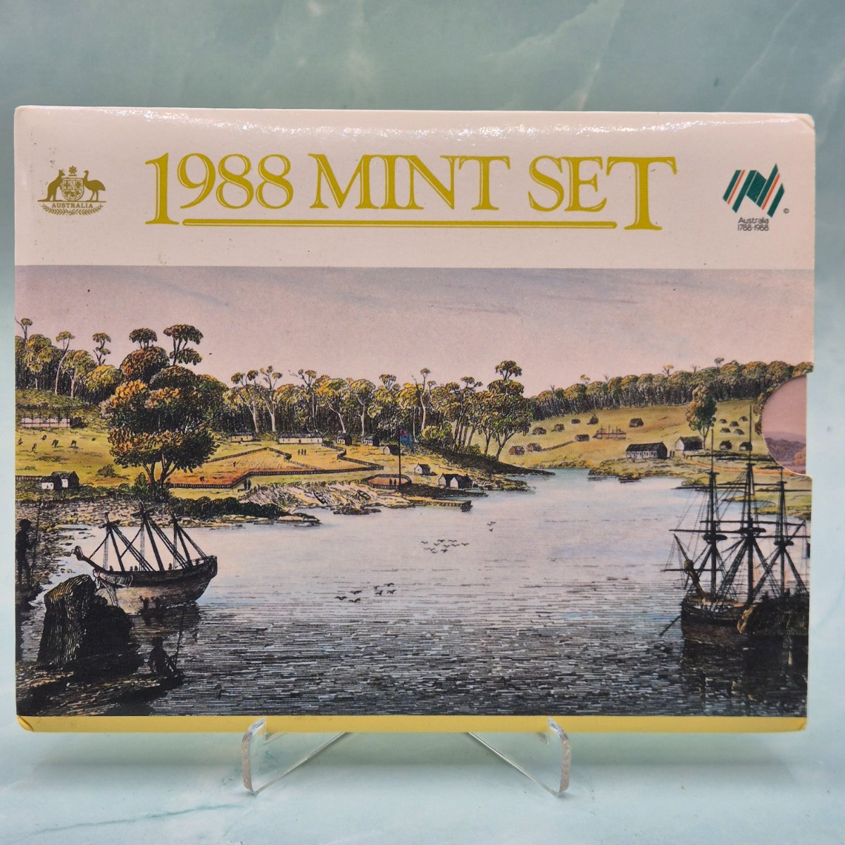 1988 Bicentennial Eight Coin Mint Set front cover