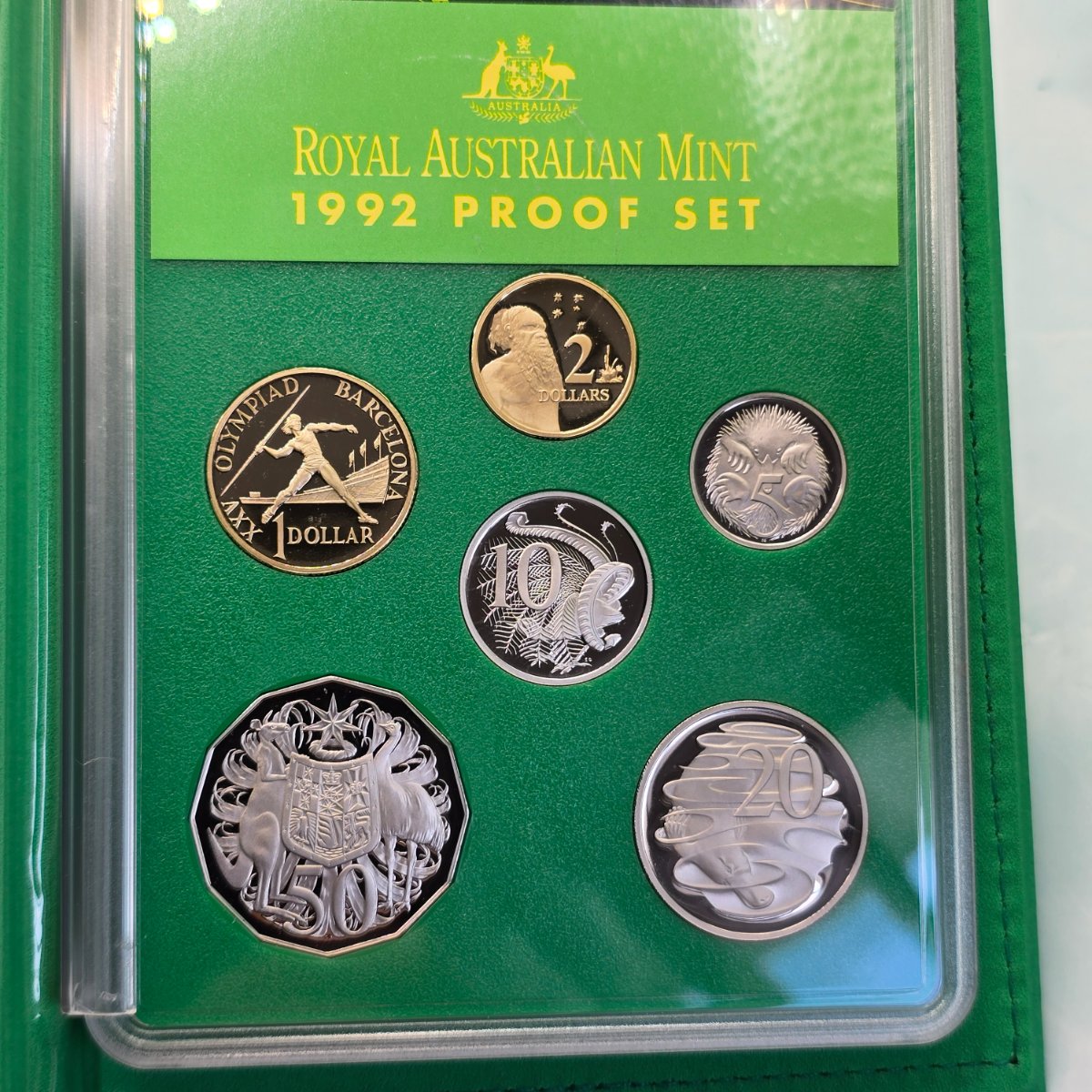1992 Barcelona Olympics Six Coin Proof Set