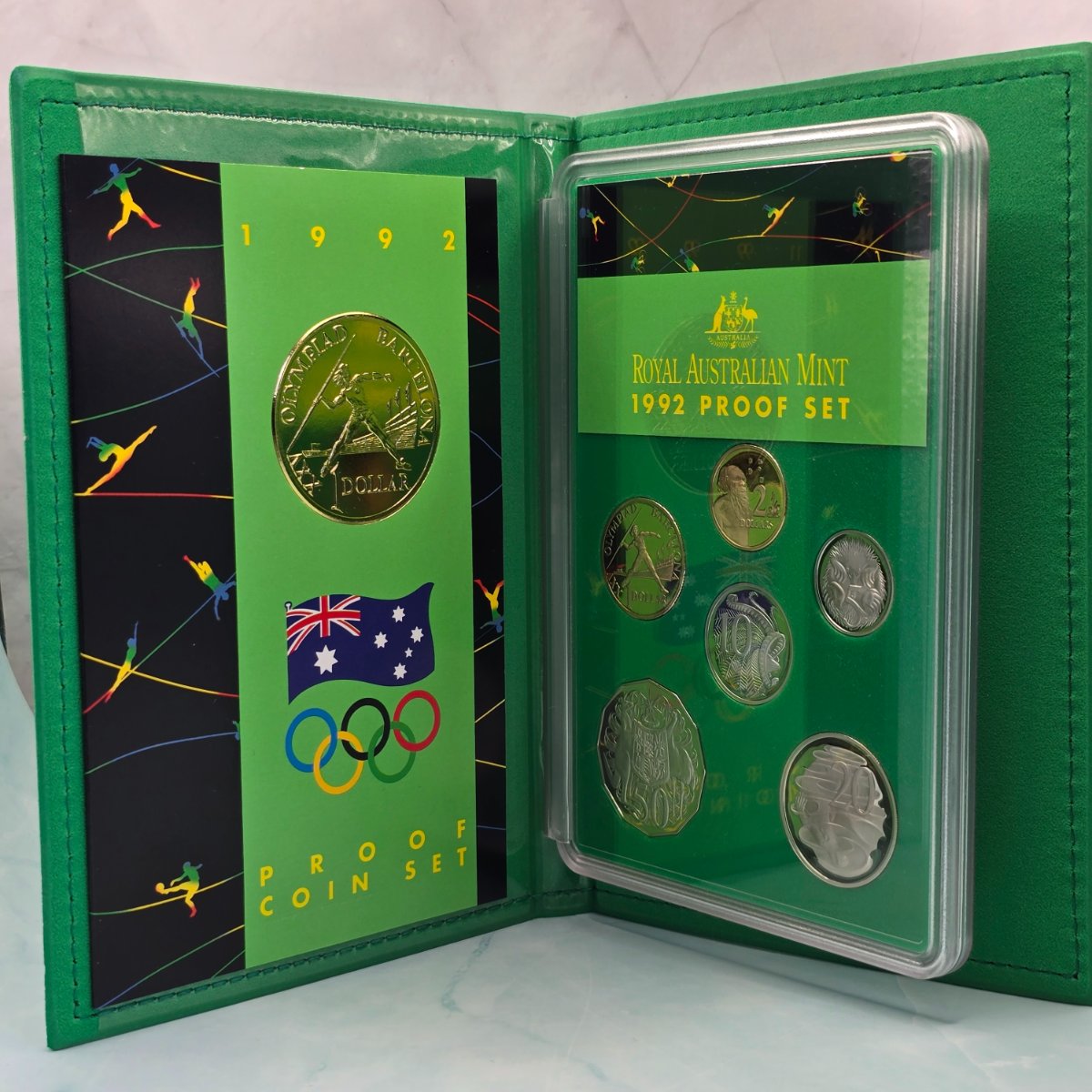 1992 Barcelona Olympics Six Coin Proof Set
