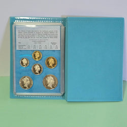 1993 Six Coin Proof Set by the Royal Australian Mint inner set with obverse of coins shown