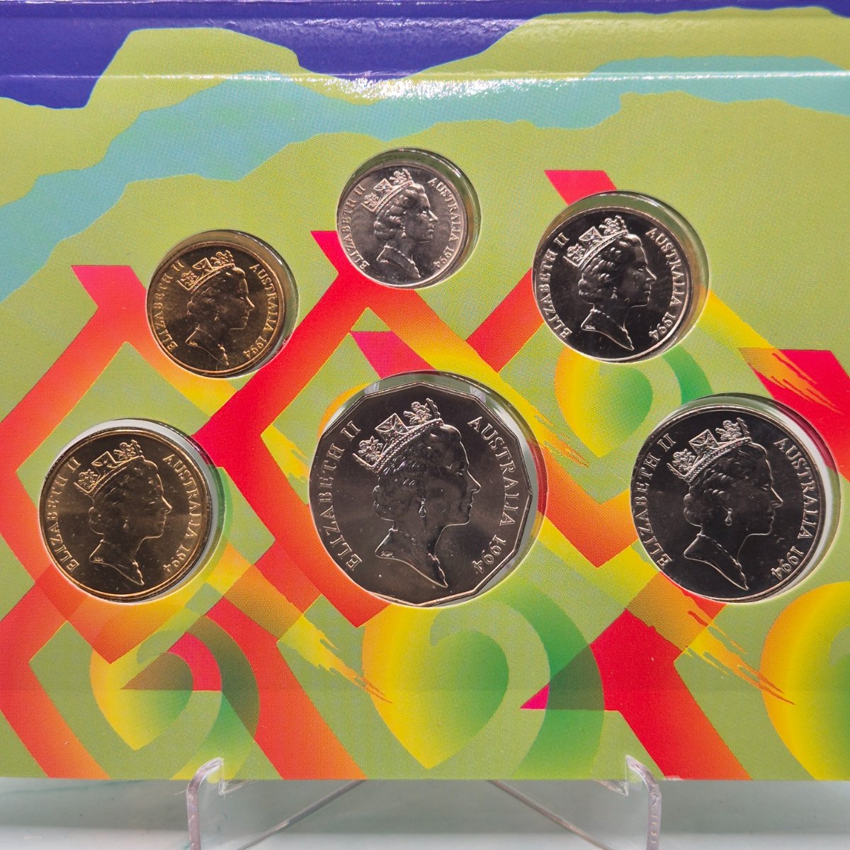 1994 Year of the Family Six Coin Royal Australian Mint Set Uncirculated Year Set obverse