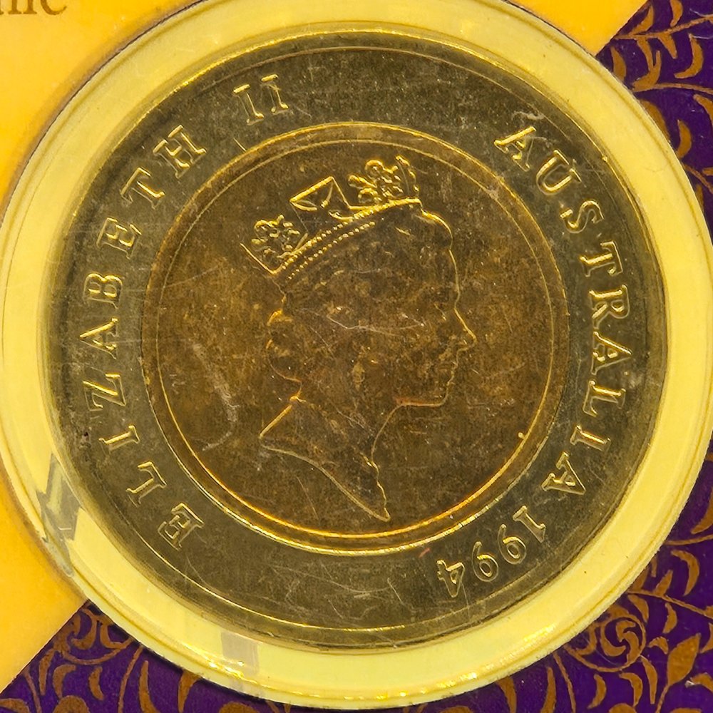 1994 $5 Enfranchisement of Women Bimetallic Carded Coin