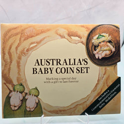 1995 Royal Australian Mint Baby Mint Set Coverslip Front