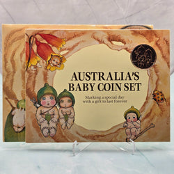 1995 Royal Australian Mint Baby Mint Set inner folder front cover