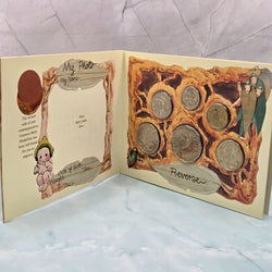 1995 Royal Australian Mint Baby Mint Set inner folder first page
