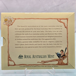 1995 Royal Australian Mint Baby Mint Set back outer coverslip