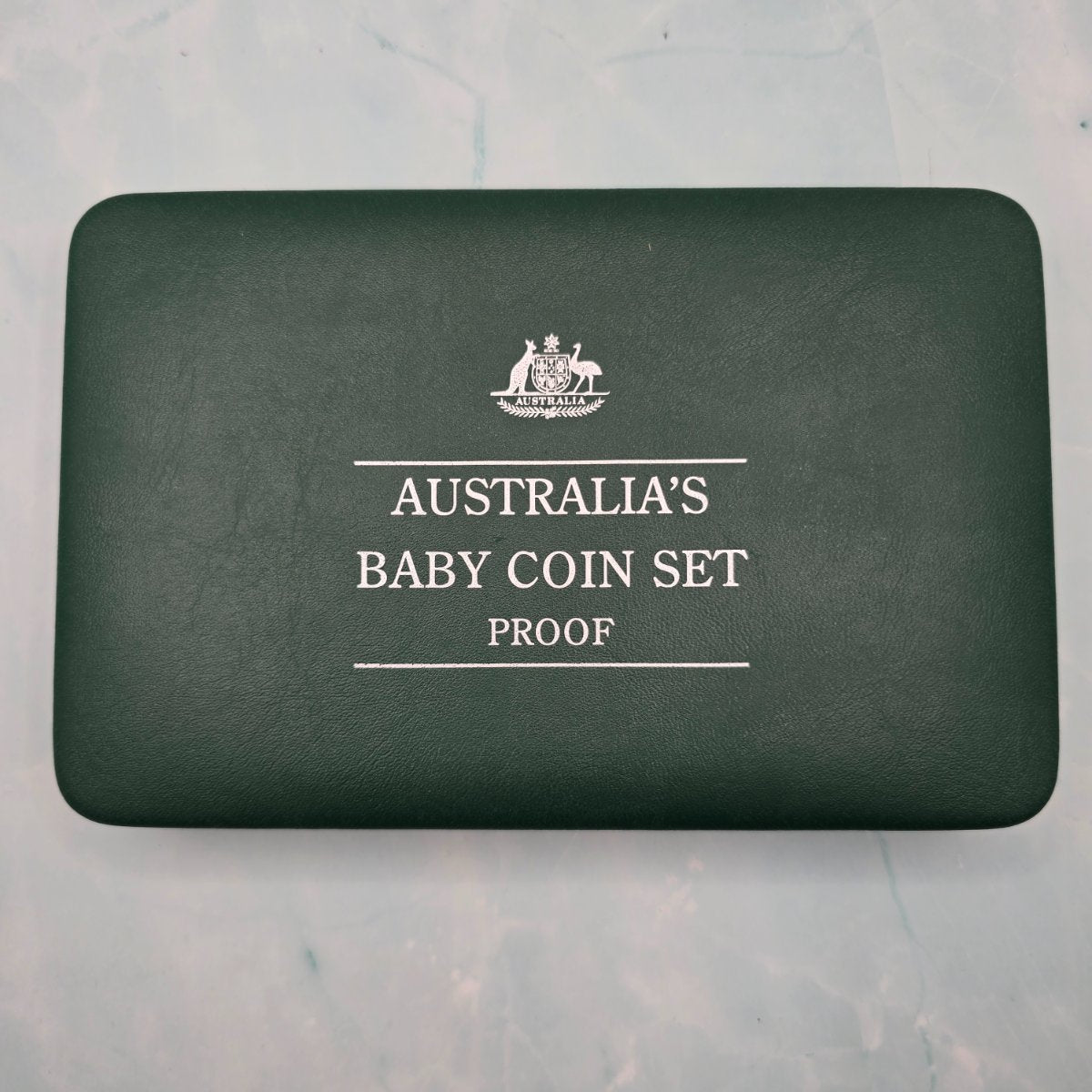 1995 Royal Australian Mint Baby Proof Coin Set with Sterling Silver Gumnut Medallion