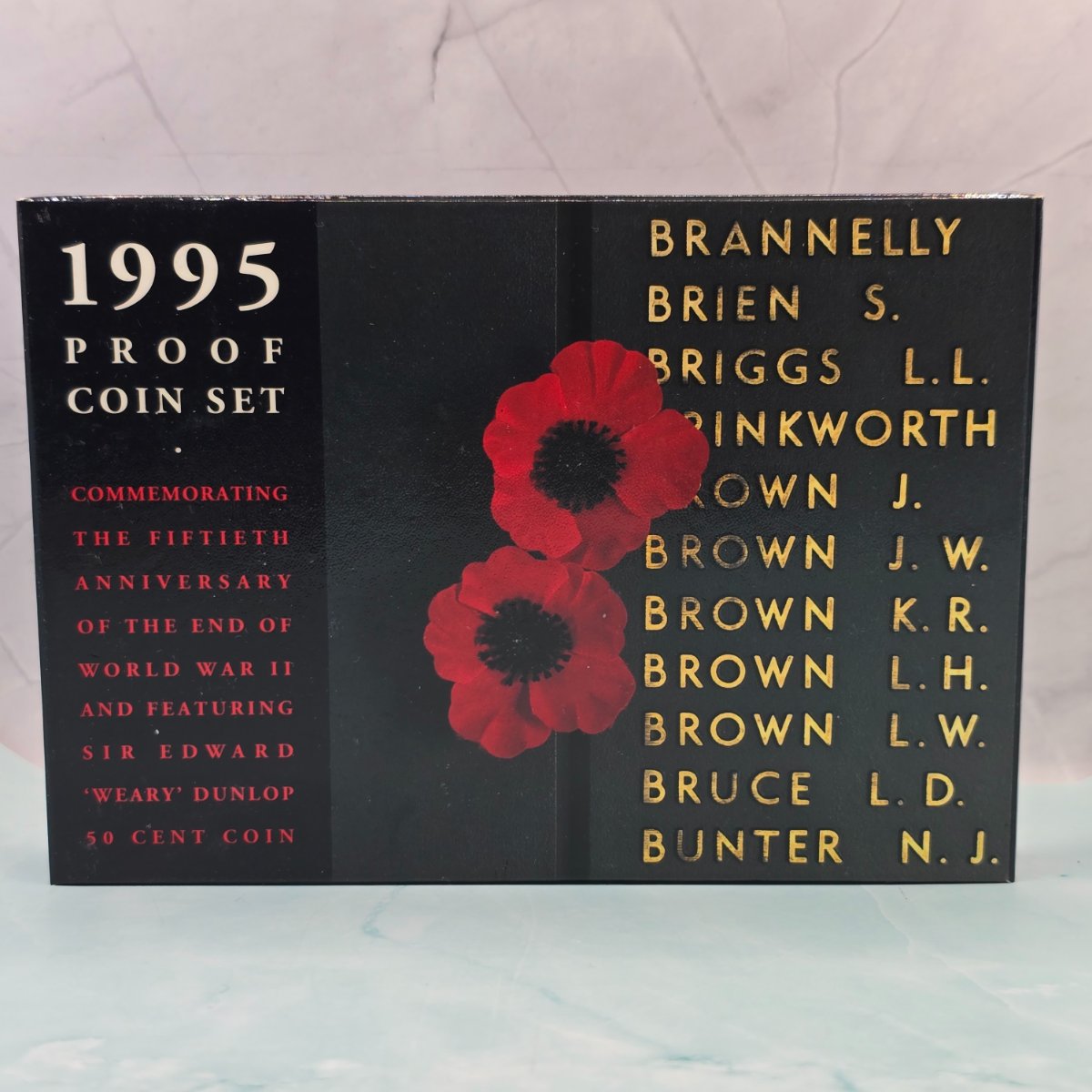 1995 Sir Edward 'Weary' Dunlop Six Coin Proof Set