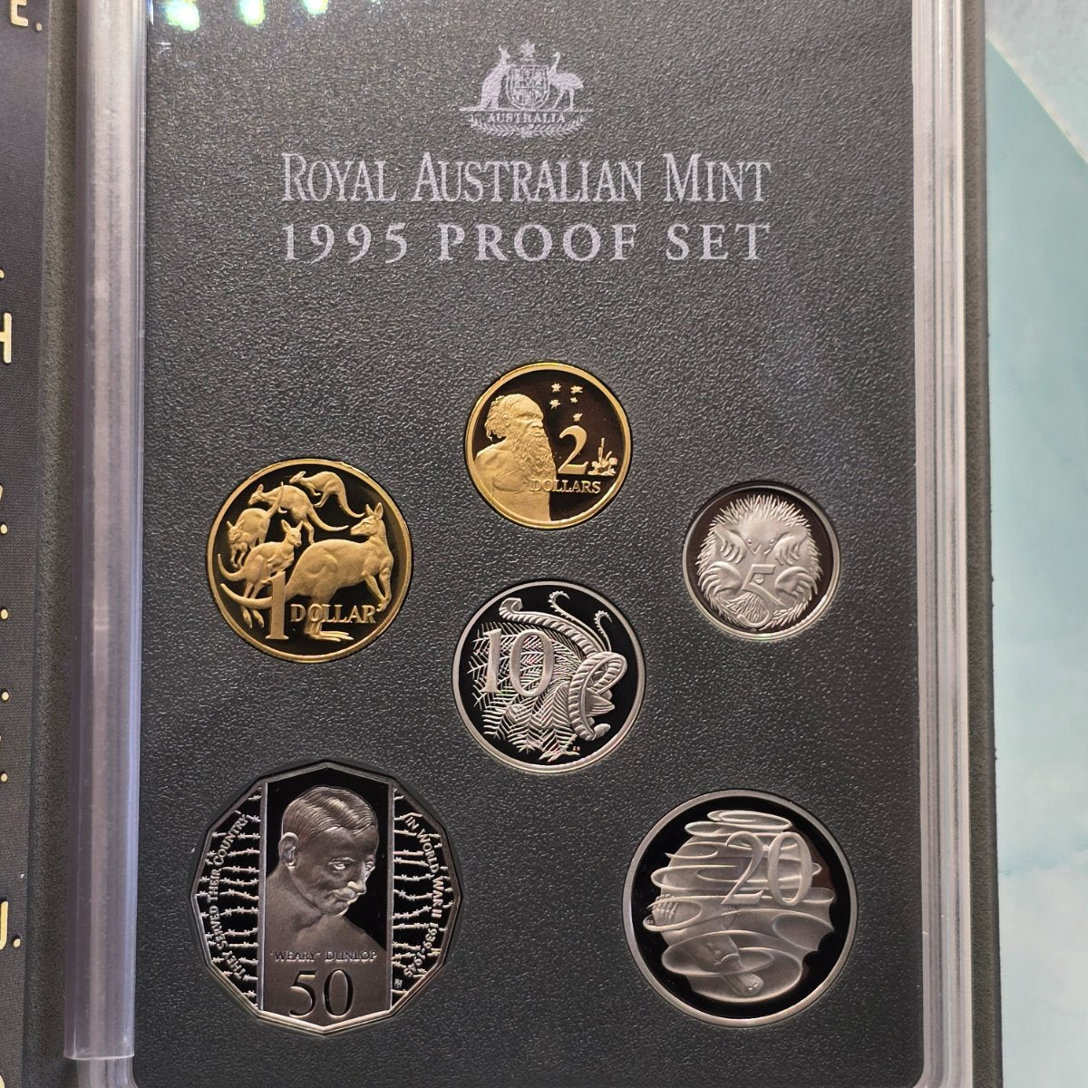 1995 Sir Edward 'Weary' Dunlop Six Coin Proof Set