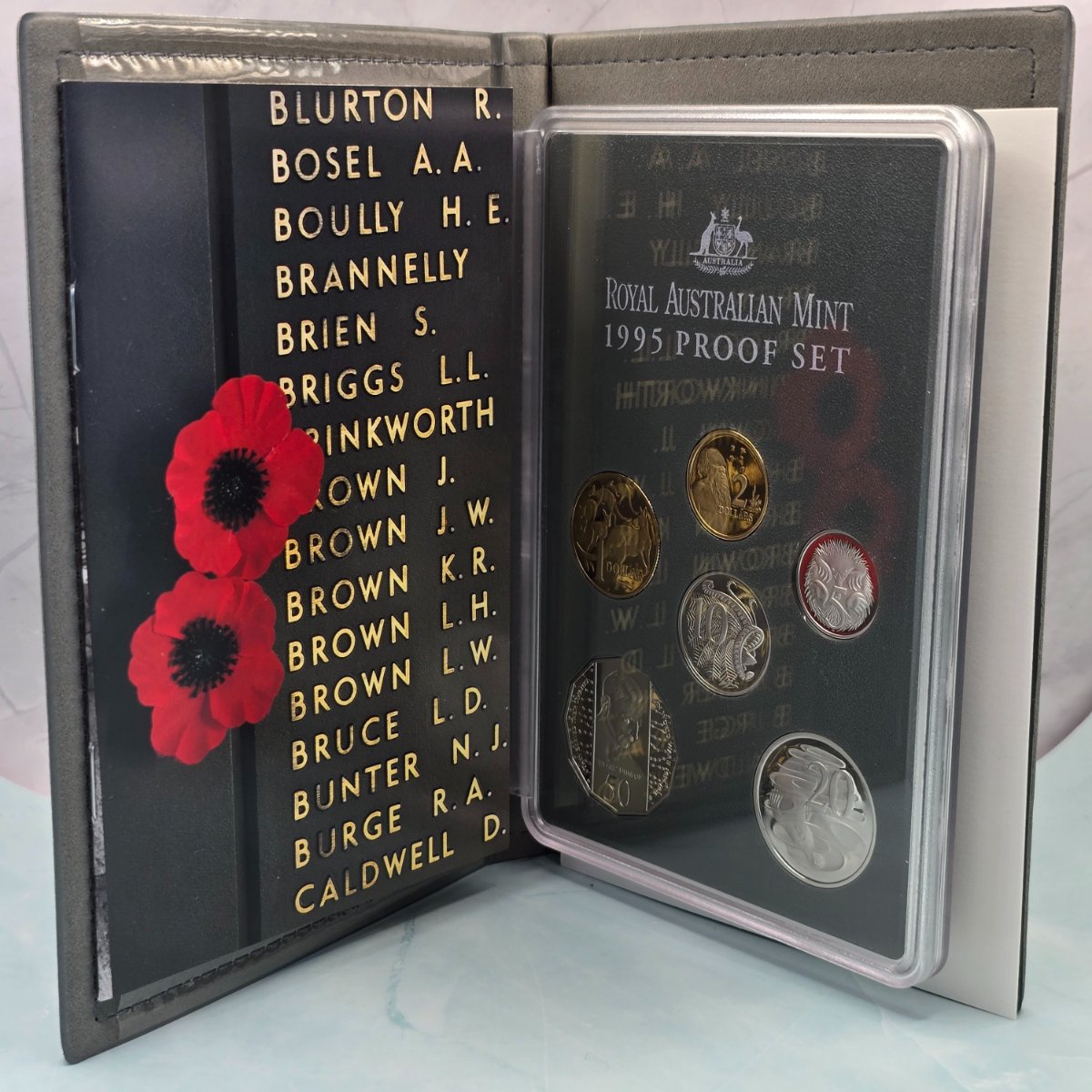 1995 Sir Edward 'Weary' Dunlop Six Coin Proof Set