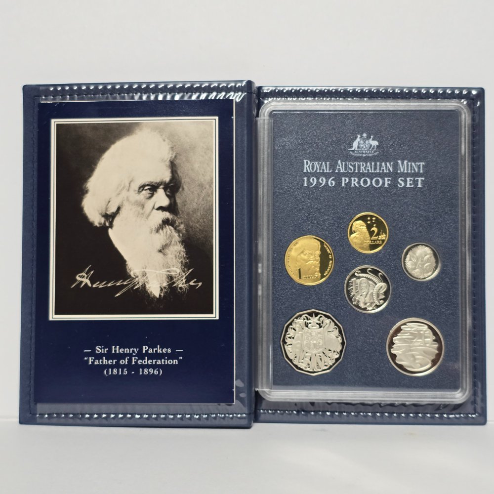 1996 Sir Henry Parkes Six Coin Proof Set