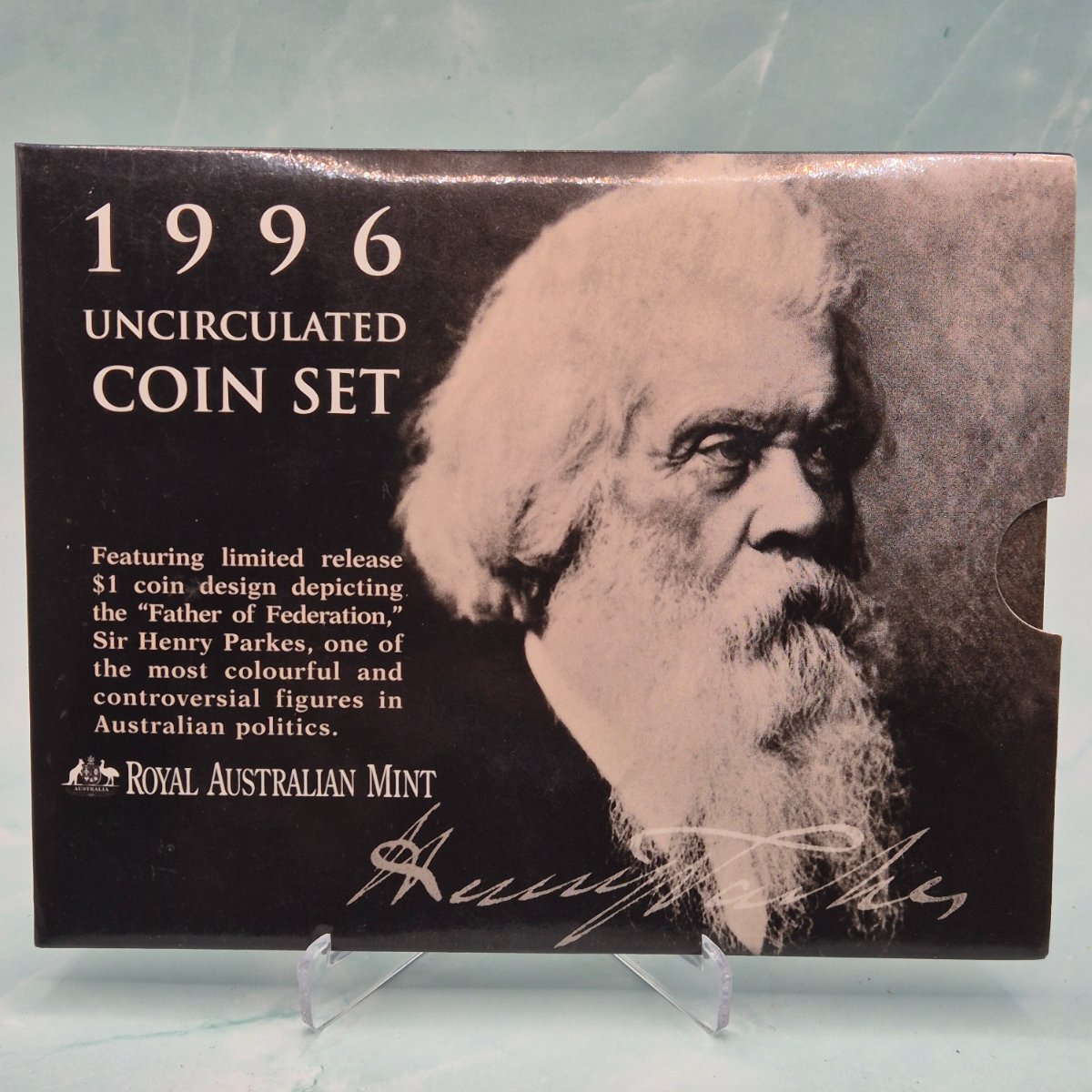 1996 Sir Henry Parkes Six Coin Royal Australian Mint Set Uncirculated Year Set