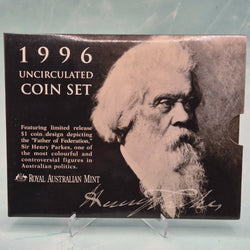 1996 Sir Henry Parkes Six Coin Royal Australian Mint Set Uncirculated Year Set