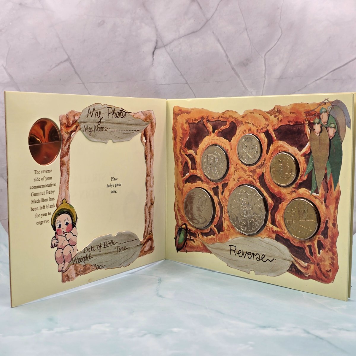 1997 Baby Mint Set inner first page reverse side