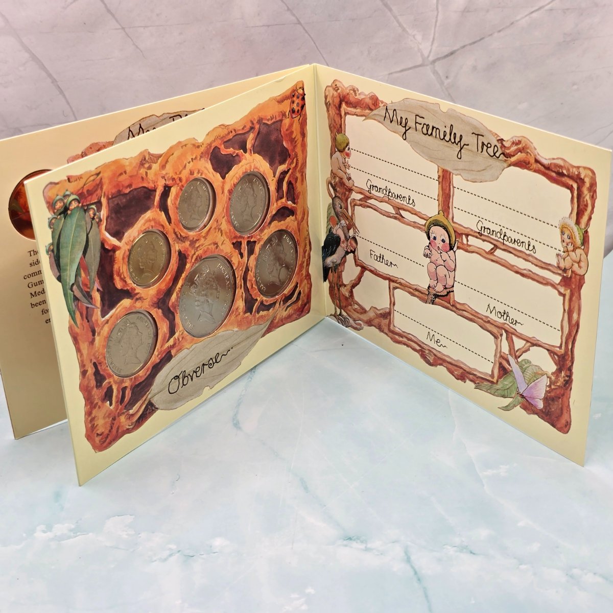 1997 Baby Mint Set inner second page obverse side