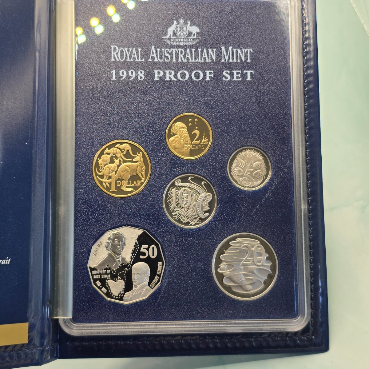 1998  Bass & Flinders Six Coin Proof Set