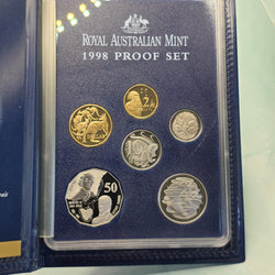 1998  Bass & Flinders Six Coin Proof Set