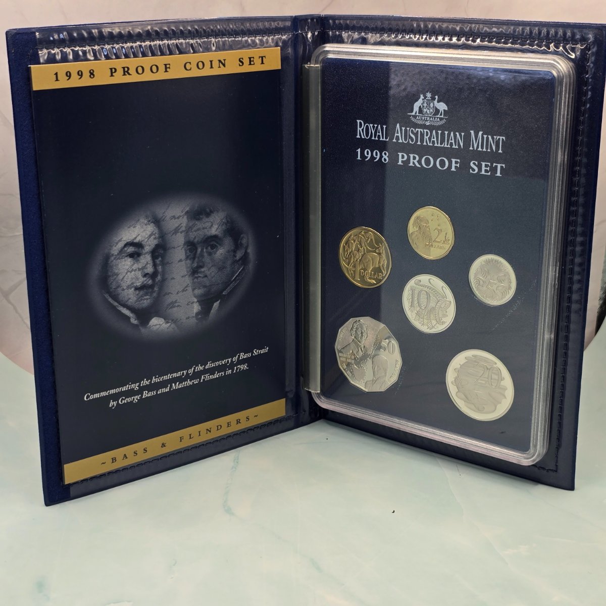 1998  Bass & Flinders Six Coin Proof Set