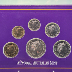 1999 International Year of Older Persons Six Coin Royal Australian Mint Set Uncirculated Year Set obverse