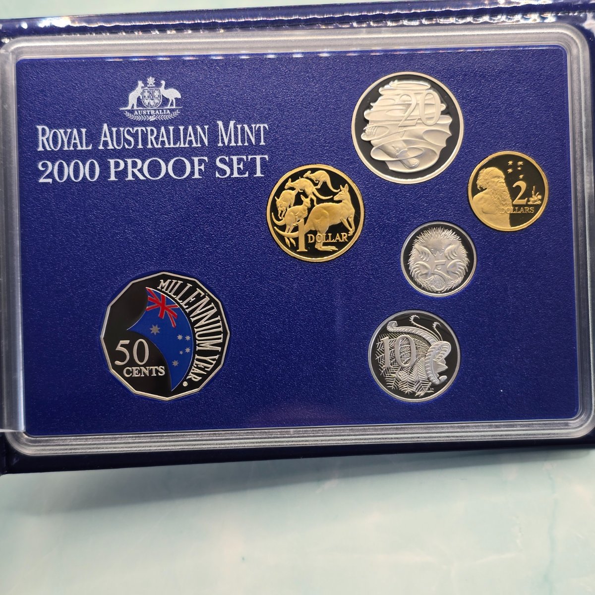 2000 Millennium Six Coin Proof Set