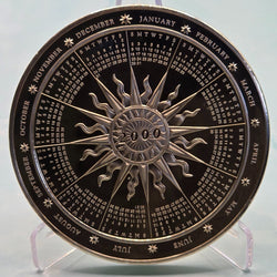 2000 Franklin Mint Trimmillium Annual Calendar Art Medal